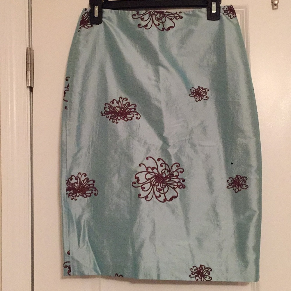 Ann mashburn skirt blue new without tags